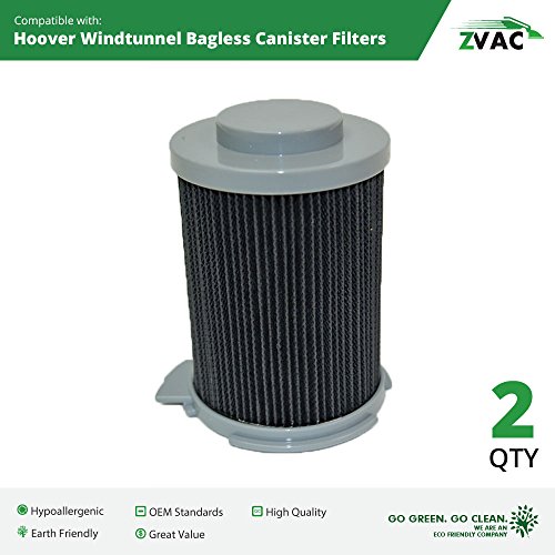 Hoover Windtunnel Filter – 2 Hoover WindTunnel Bagless Canister…