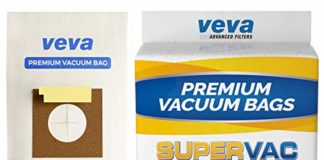 VEVA 30 Pack Premium SuperVac Vacuum Bags Type Y Compatible