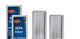 2 Pack, Hoover Windtunnel Upright HEPA Filter with Odor