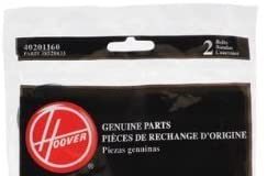 Hoover 40201160 Windtunnel Agitator Belts, 38528033 2 Per